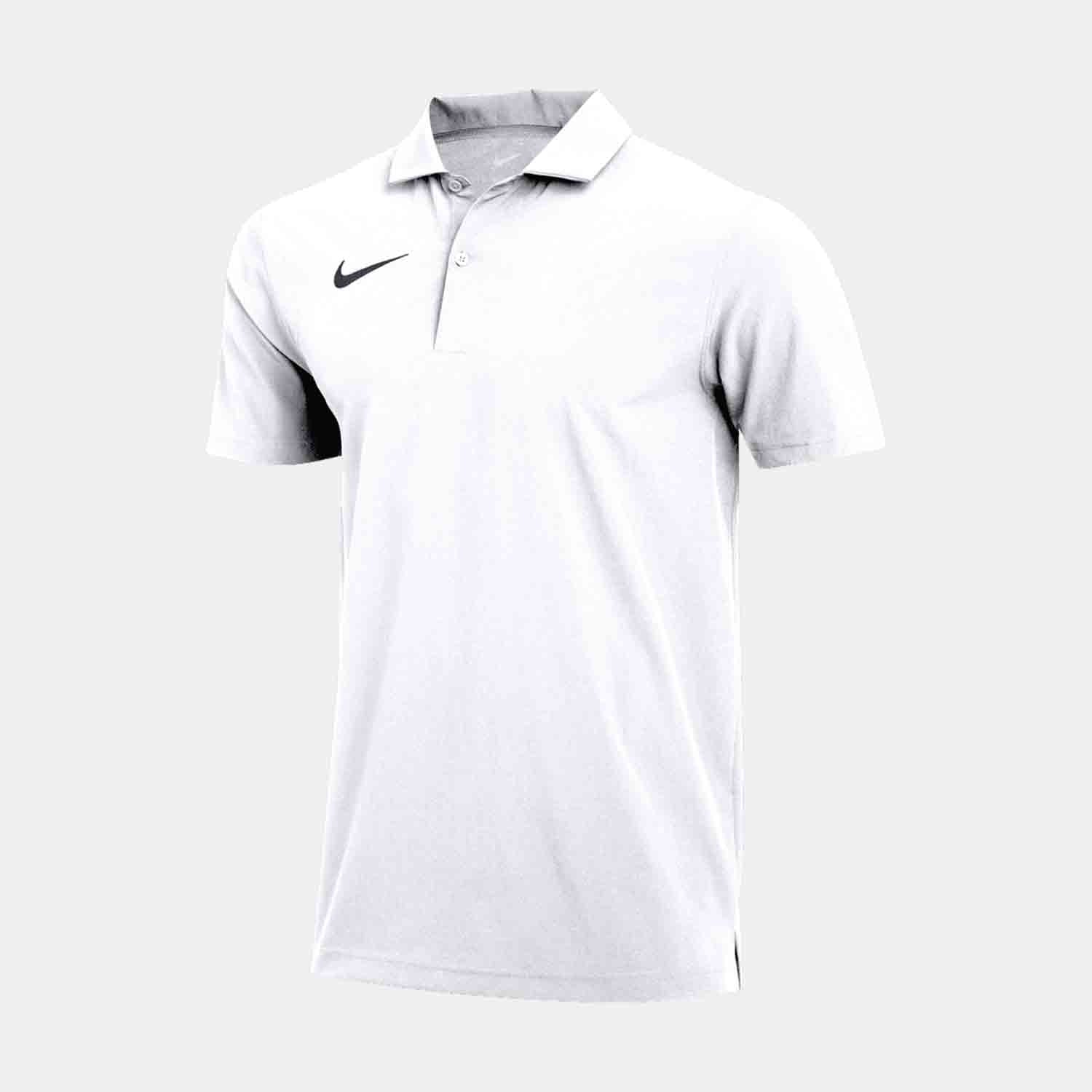 DJ5123 Nike Men's Dri-FIT Short Sleeve Coach Polo Navy/White 3XL