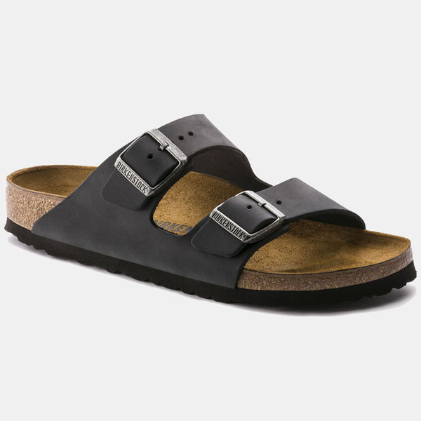 Birkenstock Arizona Soft Footbed Black Oiled Leather W11/M9