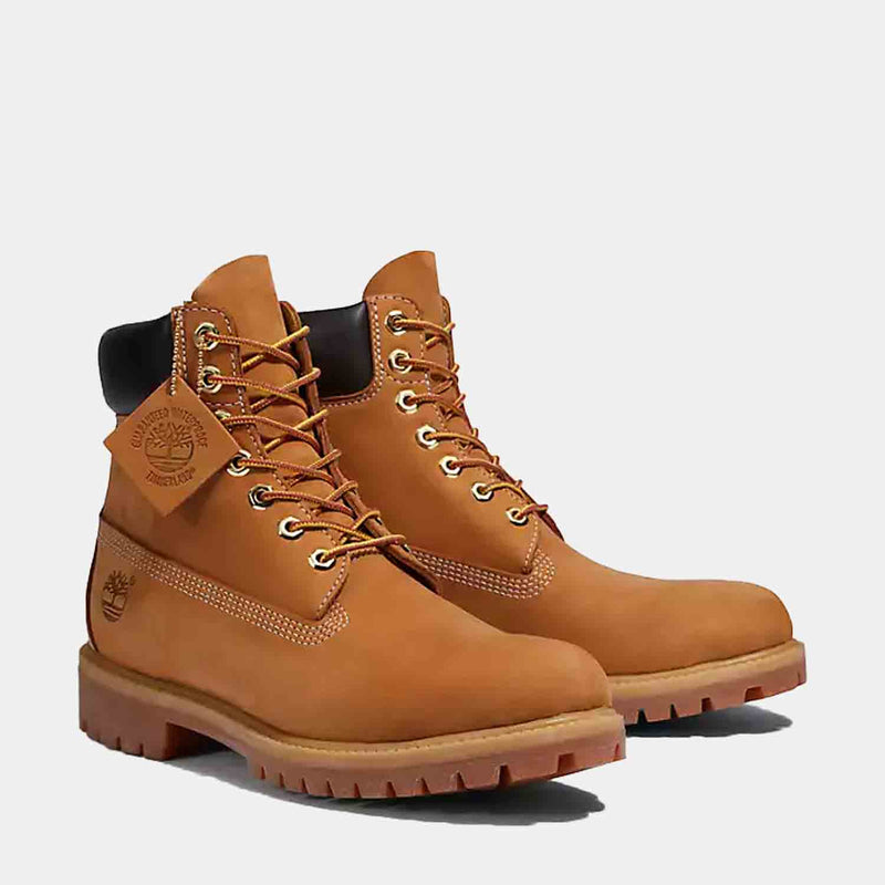 Front view of the Men's Timberland Premium 6-Inch Waterproof Boot.