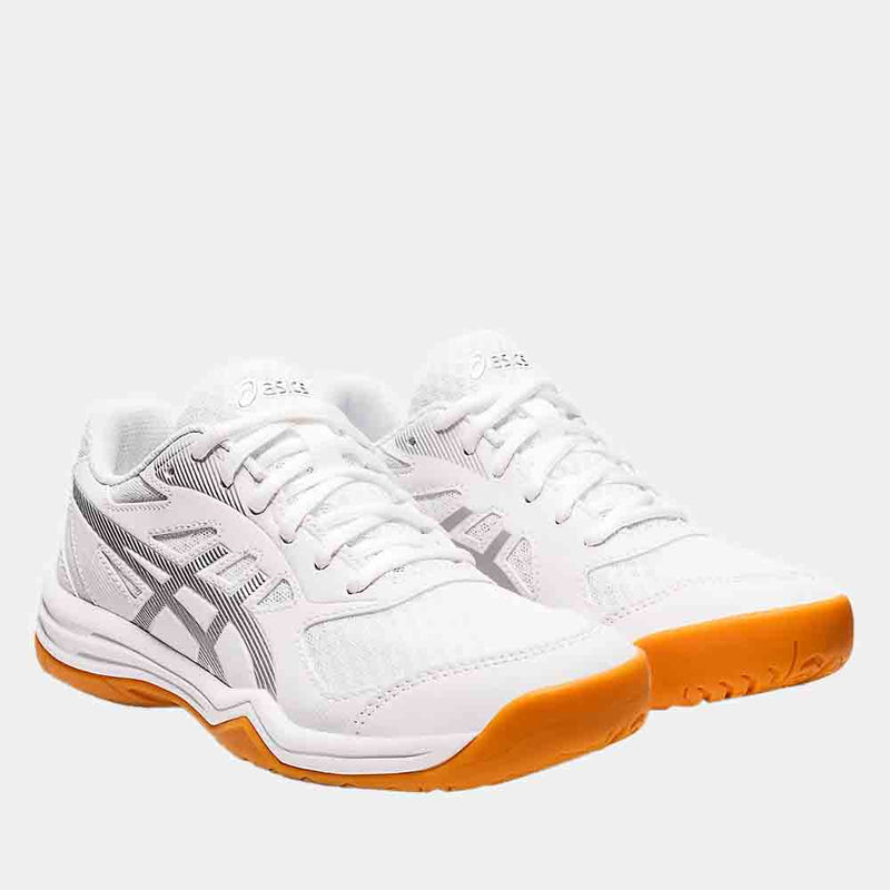 Front view of the Women's Asics Upcourt 5 Volleyball Shoes.