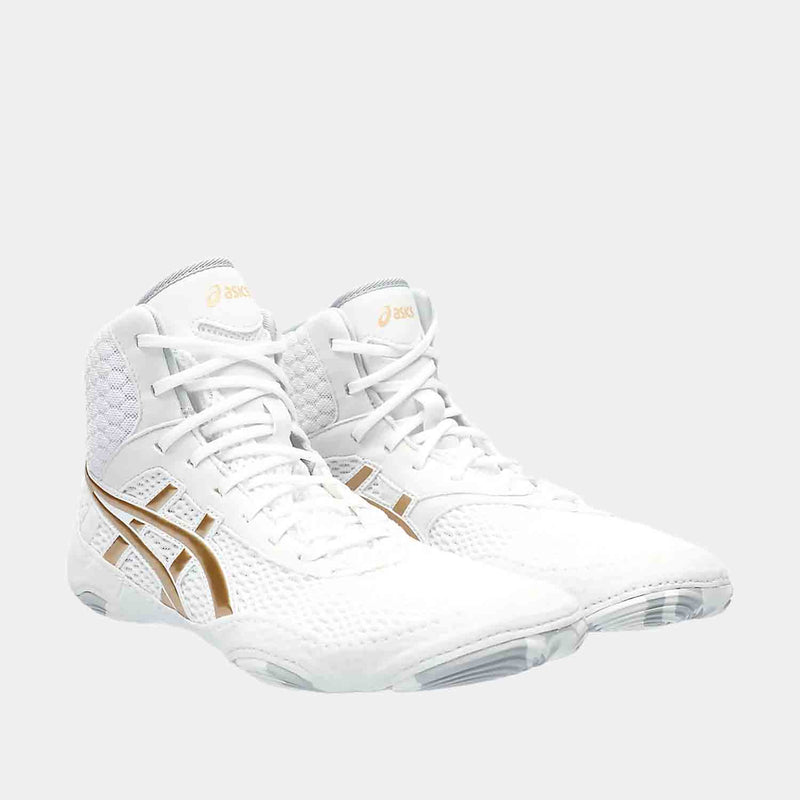 Front view of the Asics Matblazer Women's Wrestling Shoes.