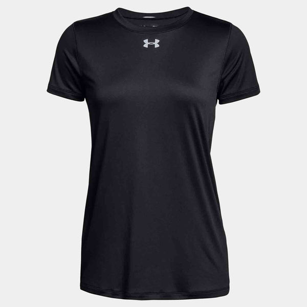 Women's Under Armour Locker 2.0 Short Sleeve Tee Shirt, Black