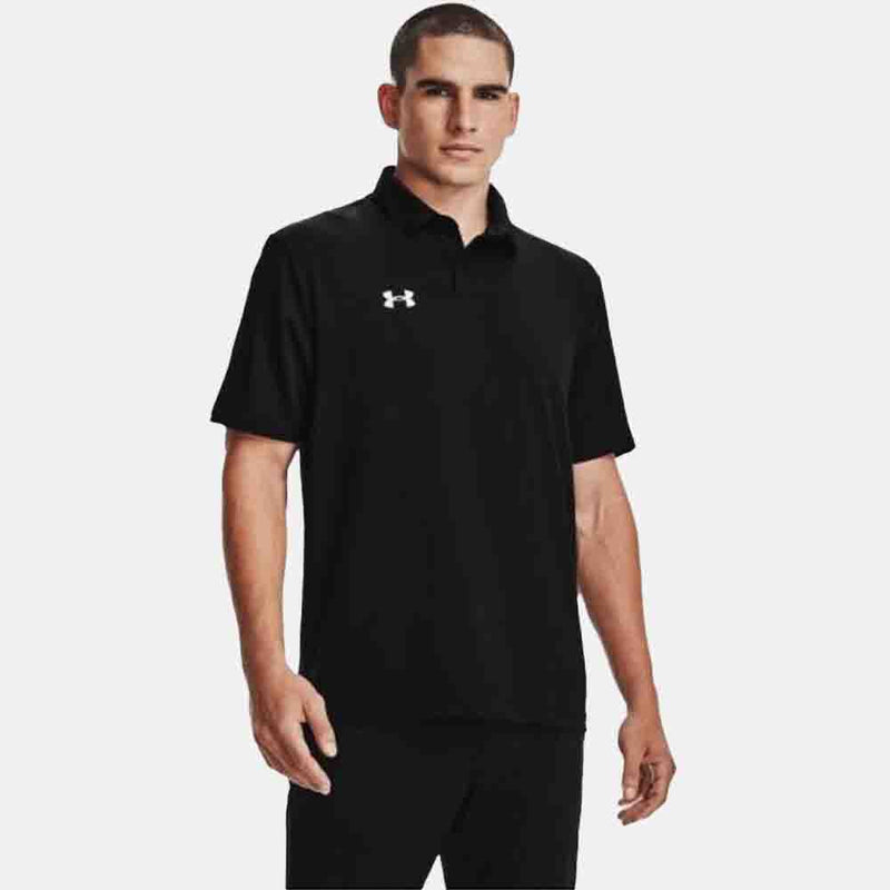 Front view of the Under Armour Men's Performance Team Polo.