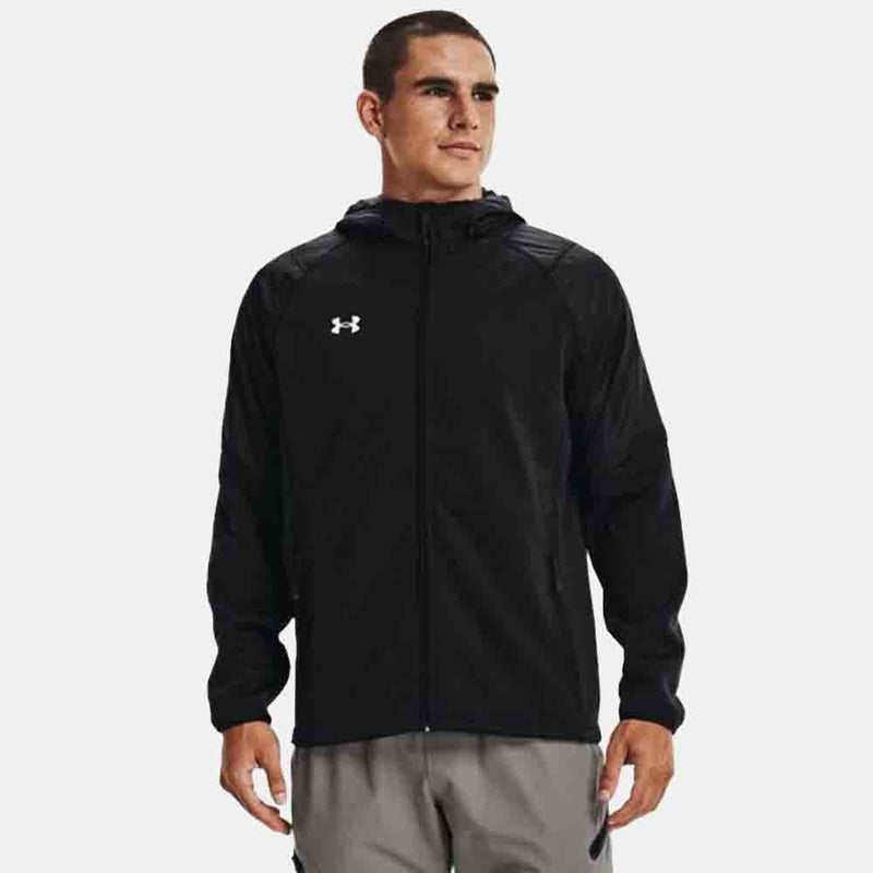 Front view of the Men's Under Armour Swacket.