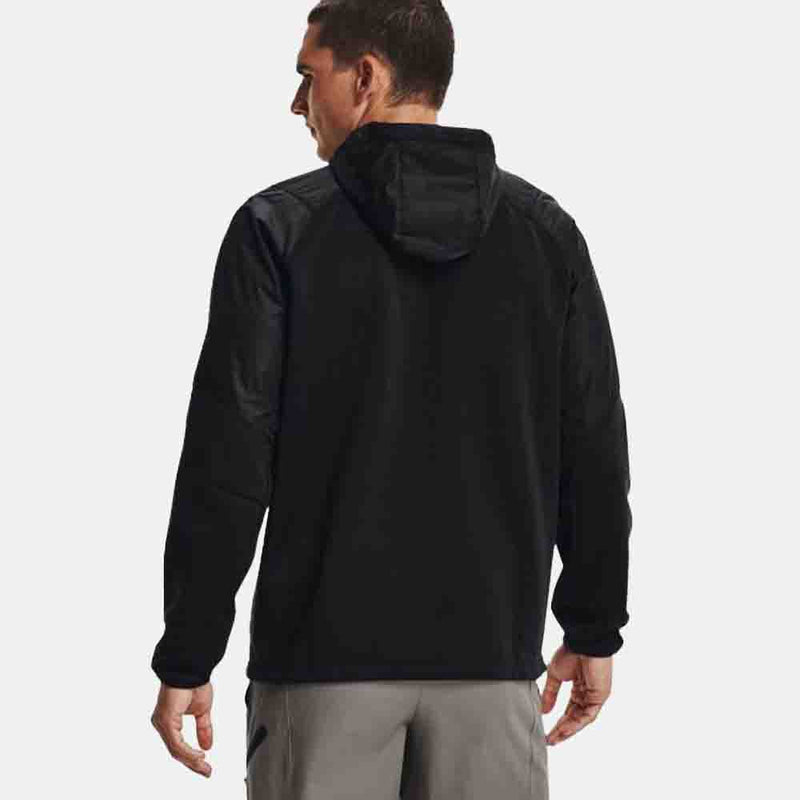 Rear view of the Men's Under Armour Swacket Team.