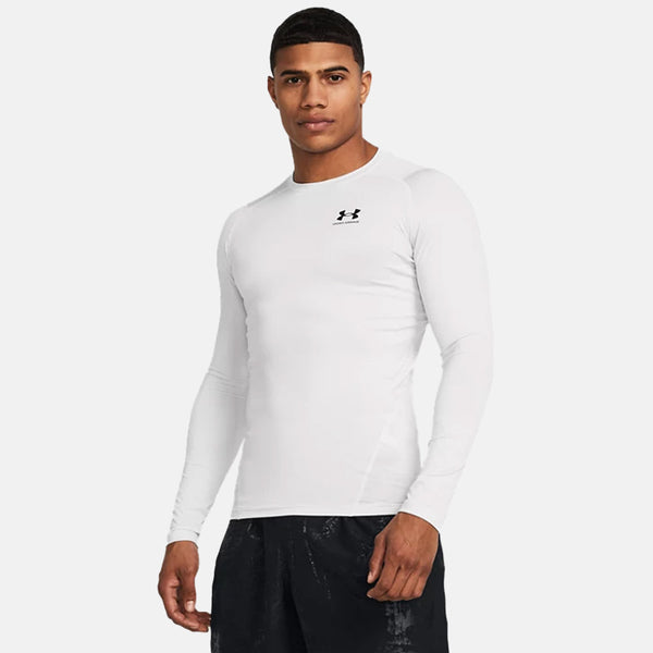 Front view of the Under Armour Men's HeatGear Long Sleeve.