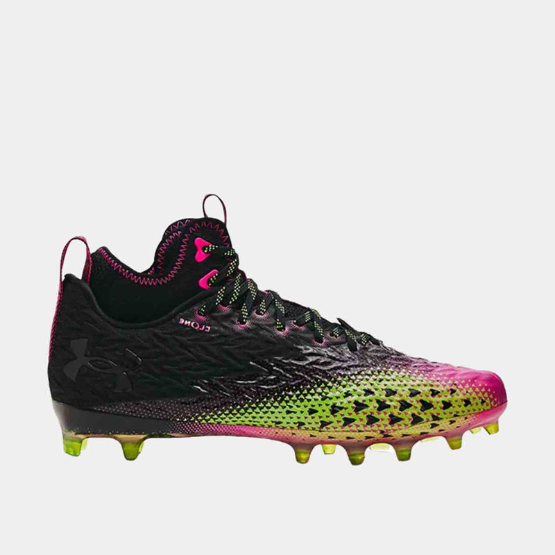 Side view of the Men's UA Spotlight Clone 3.0 MC Football Cleats.