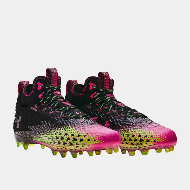 Front view of the Men's UA Spotlight Clone 3.0 MC Football Cleats.