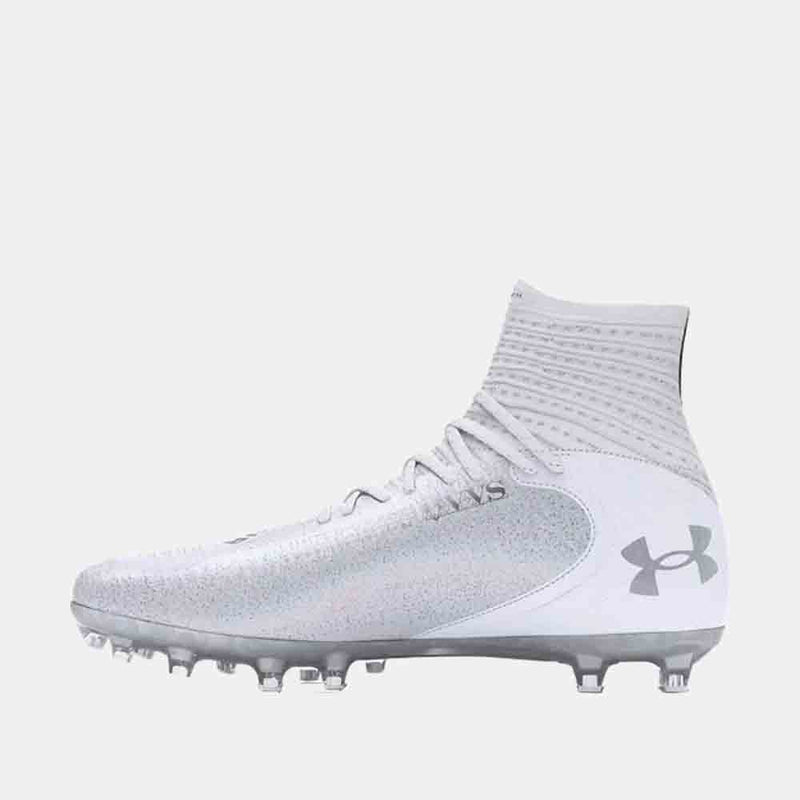 Side medial view of the Men's Under Armour Highlight 2 MC VVS Football Cleats.