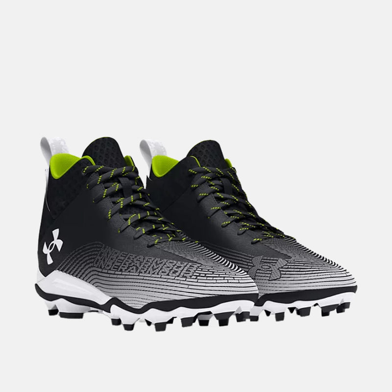 Front view of the Men's Under Armour Hammer 2 MC Football Cleats.