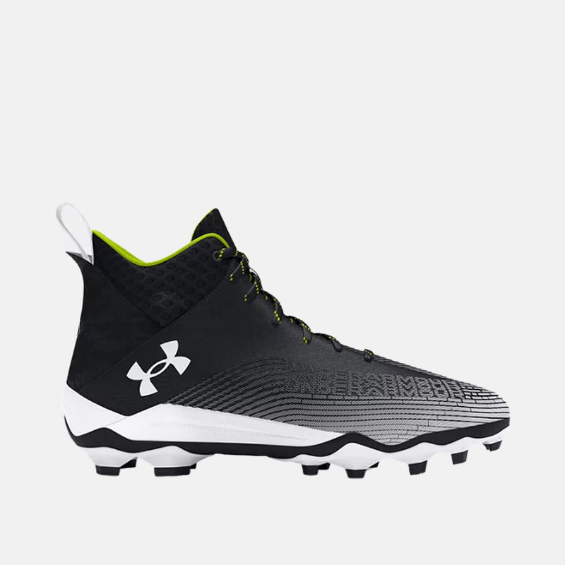 Side view of the Men's Under Armour Hammer 2 MC Football Cleats.