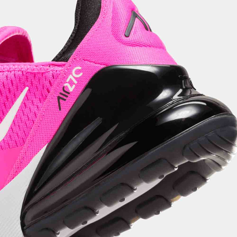 Up close, rear view of the Nike Kids' Air Max 270 Shoes.