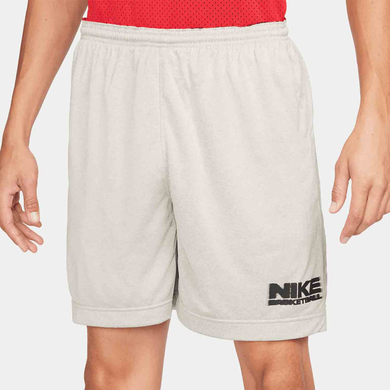 Front view of the Nike Men's Dri-FIT 6" Reversible Basketball Shorts.