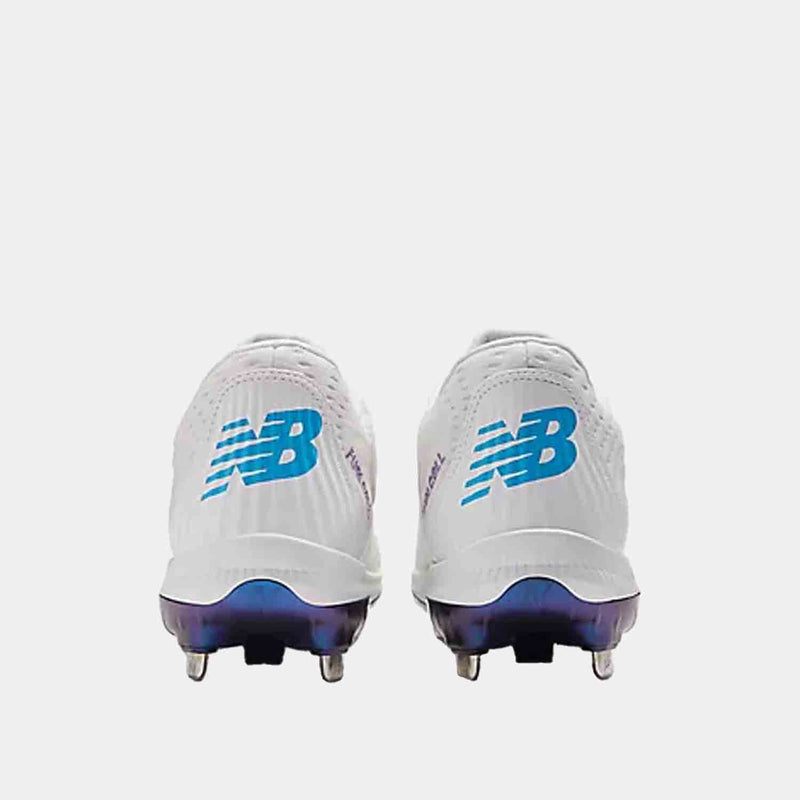 Rear view of the Men's New Balance Fuel Cell 4040v7 Metal Baseball Cleats.