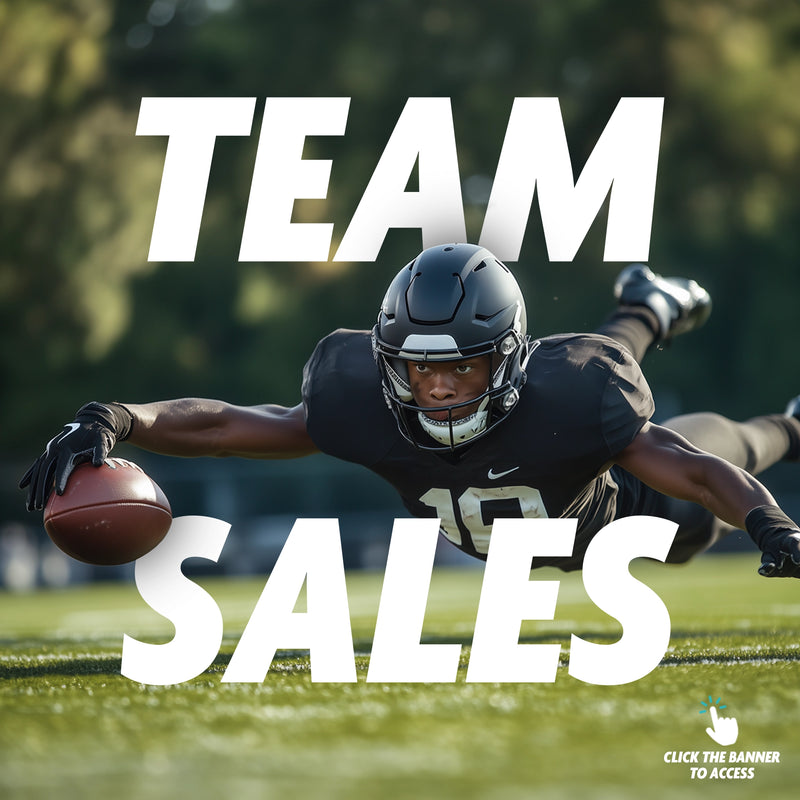 Team Sales Banner for Custom Uniforms, Equipment, and More SVSports