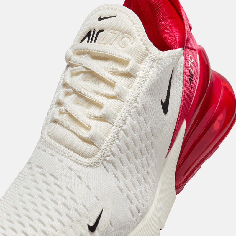 Up close, front view of the Nike Women's Air Max 270.