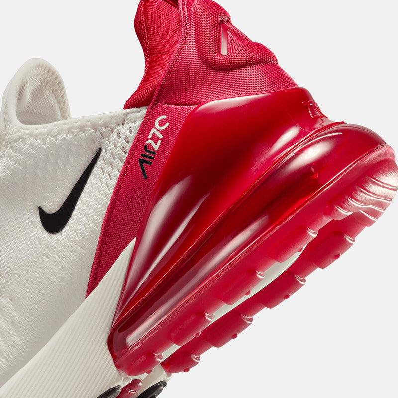 Up close, rear view of the Nike Women's Air Max 270.