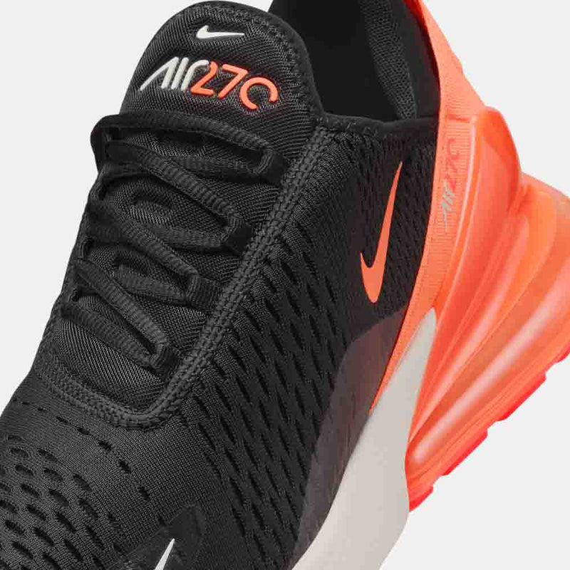 Up close, front view of the Nike Men's Air Max 270.