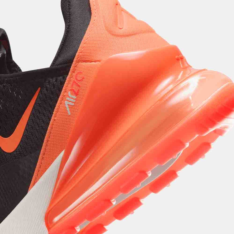 Up close, rear view of the Nike Men's Air Max 270.