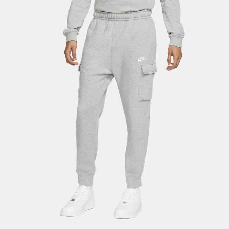 Front view of the Men's Nike Sportswear Club Fleece Pants.