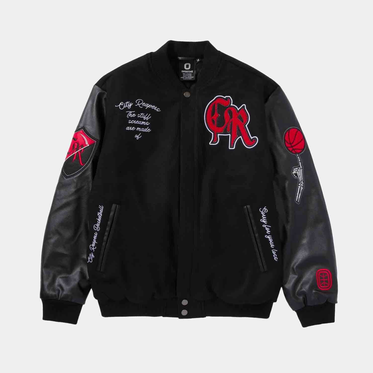 Men's OTE City Reaper Varsity Jacket – SV SPORTS