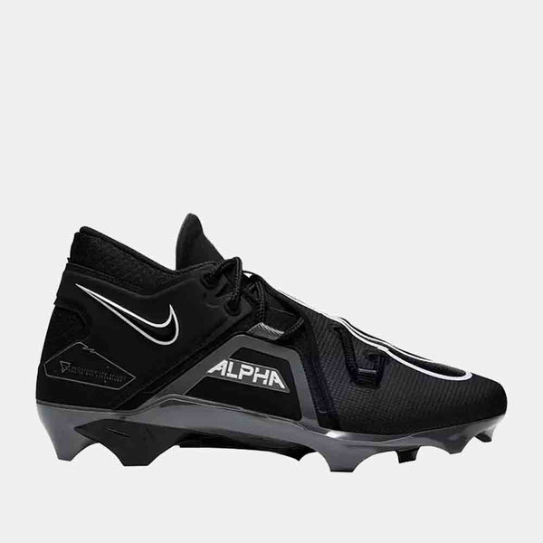 Side view of the Nike Alpha Menace Pro 3 Football Cleats.