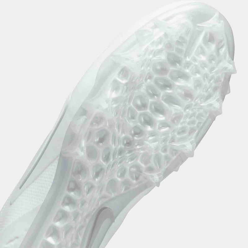 Bottom view of the Men's Nike Alpha Huarache 8 Pro Lacrosse Cleats.