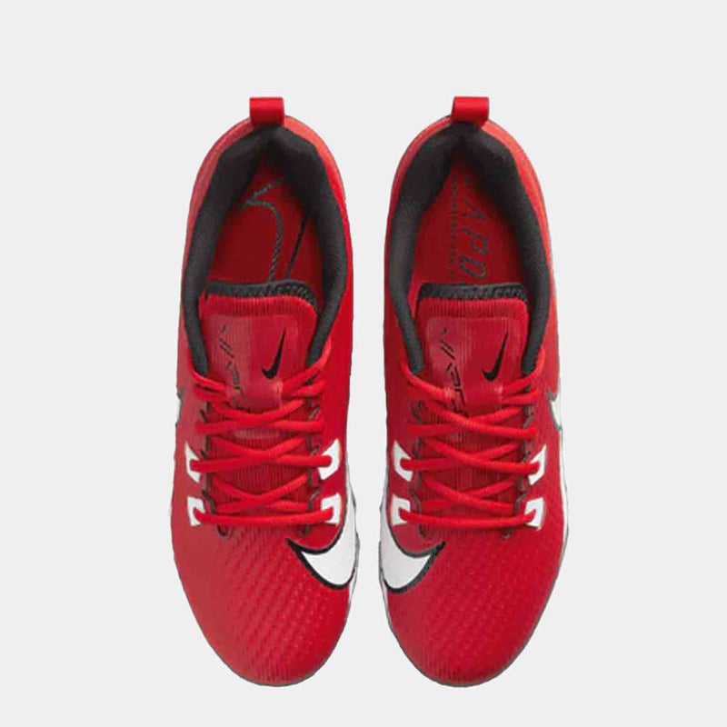 Top view of the Nike Vapor Edge Speed 360 2 'University Red White'.