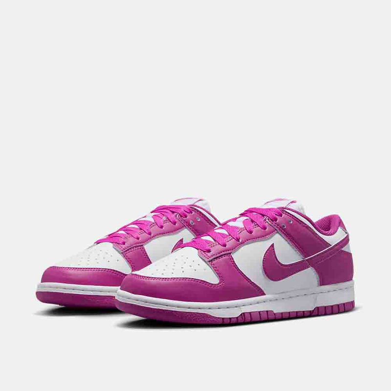 Front view of the Nike Women's Dunk Low.