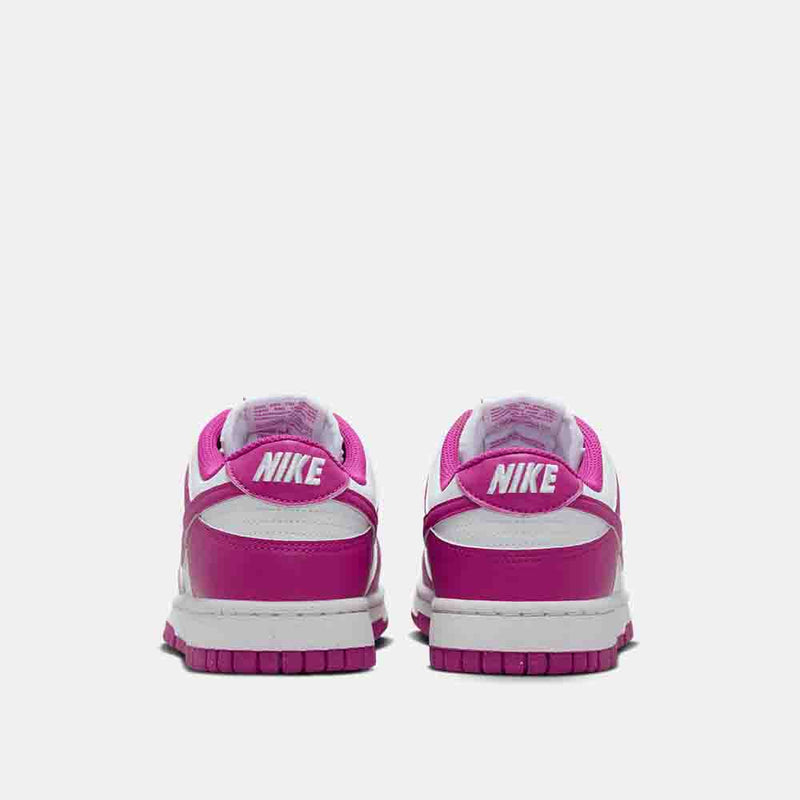 Rear view of the Nike Women's Dunk Low.