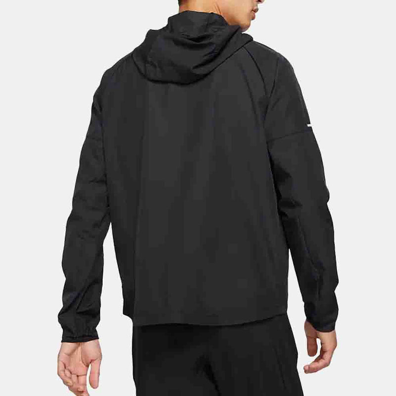 Rear view of the Nike Men's Repel Miler Jacket.