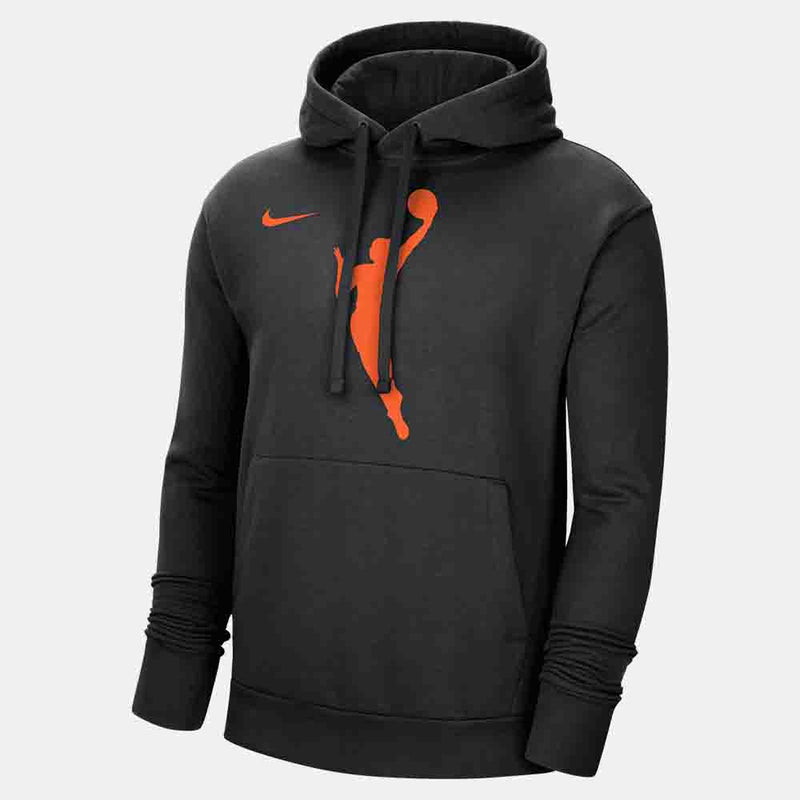 Front view of the WNBA Fleece Pullover Hoodie.