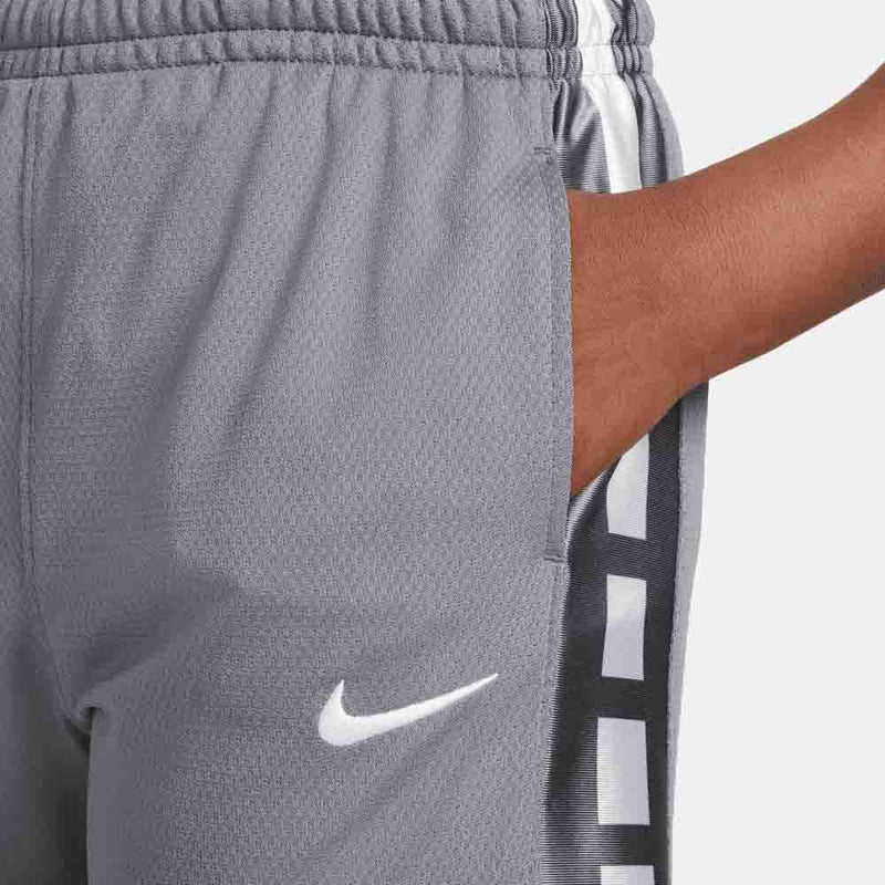 Up close view of the Nike Kids' Elite 23 Basketball Shorts.