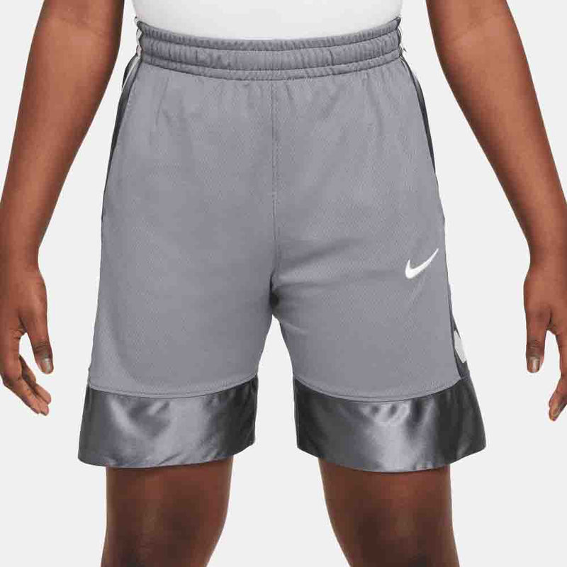 Front view of the Nike Kids' Elite 23 Basketball Shorts.