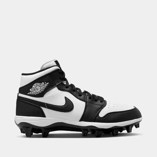 Jordan 1 Mid TD Panda Football Cleats 2023