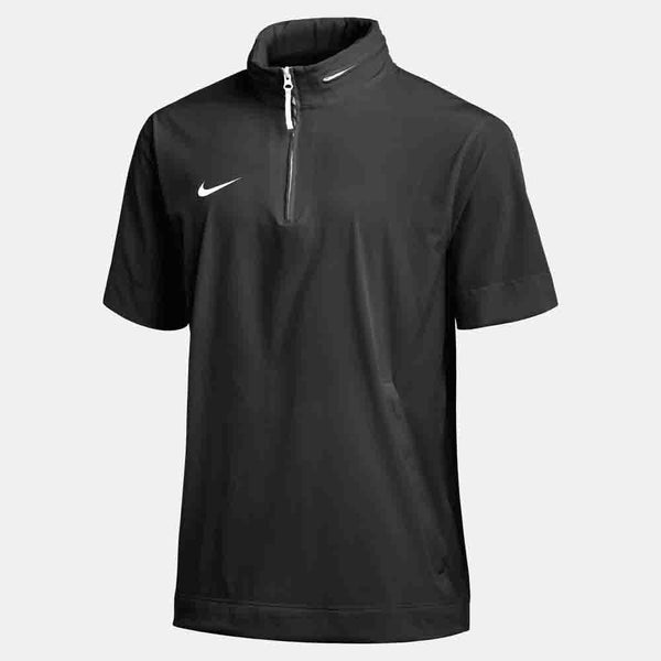 Front view of the Nike Men's Short-Sleeve Lightweight Coach Jacket.