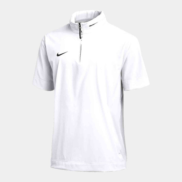 Front view of the Nike Men's Lightweight Short Sleeve Coach Jacket.