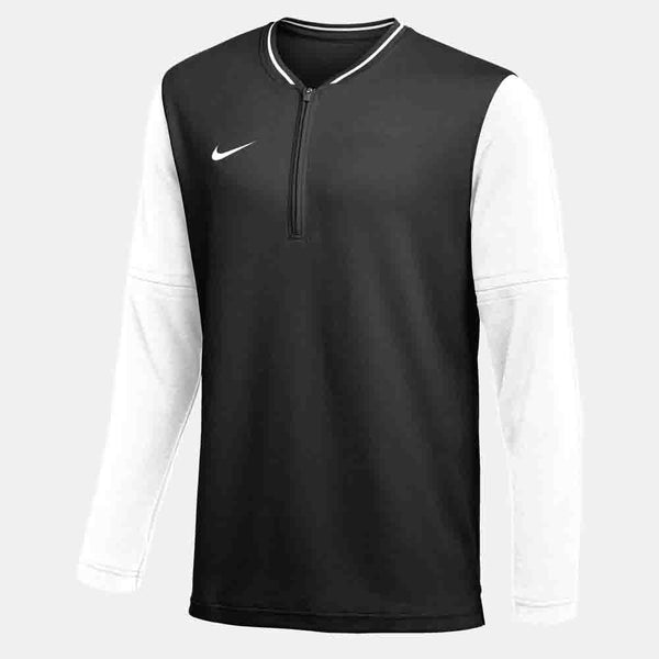 Front view of the Nike Men's Dri-FIT 1/2-Zip Top.