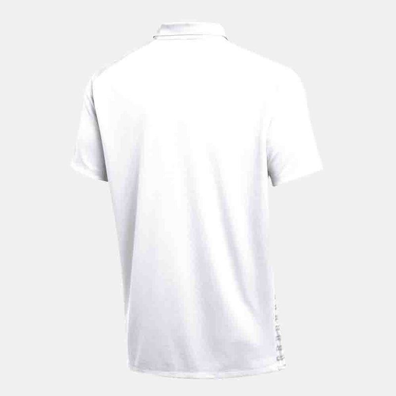 Rear view of the Nike Men's Dri-FIT Coach Victory Polo.