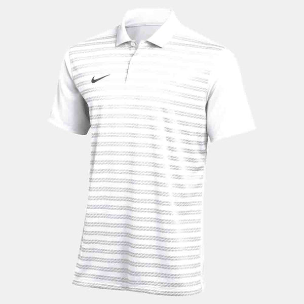 Front view of the Nike Men's Dri-FIT Coach Victory Polo.