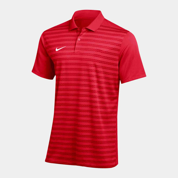 Front view of the Nike Men's Dri-FIT Coach Victory Polo.