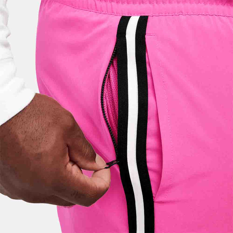 Side view of the Nike Men's 6" Woven Basketball Shorts.