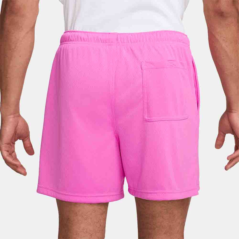 Rear view of the Nike Men's Mesh Flow Shorts.