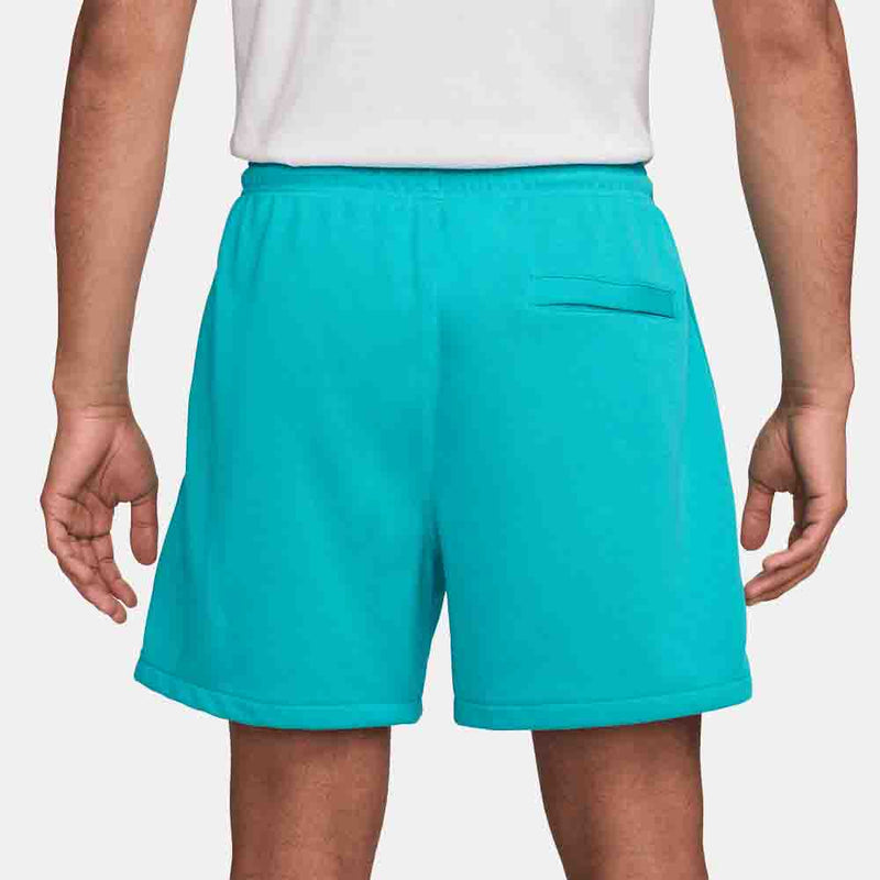 Rear view of the Men's Nike Club Flow French Terry Shorts.