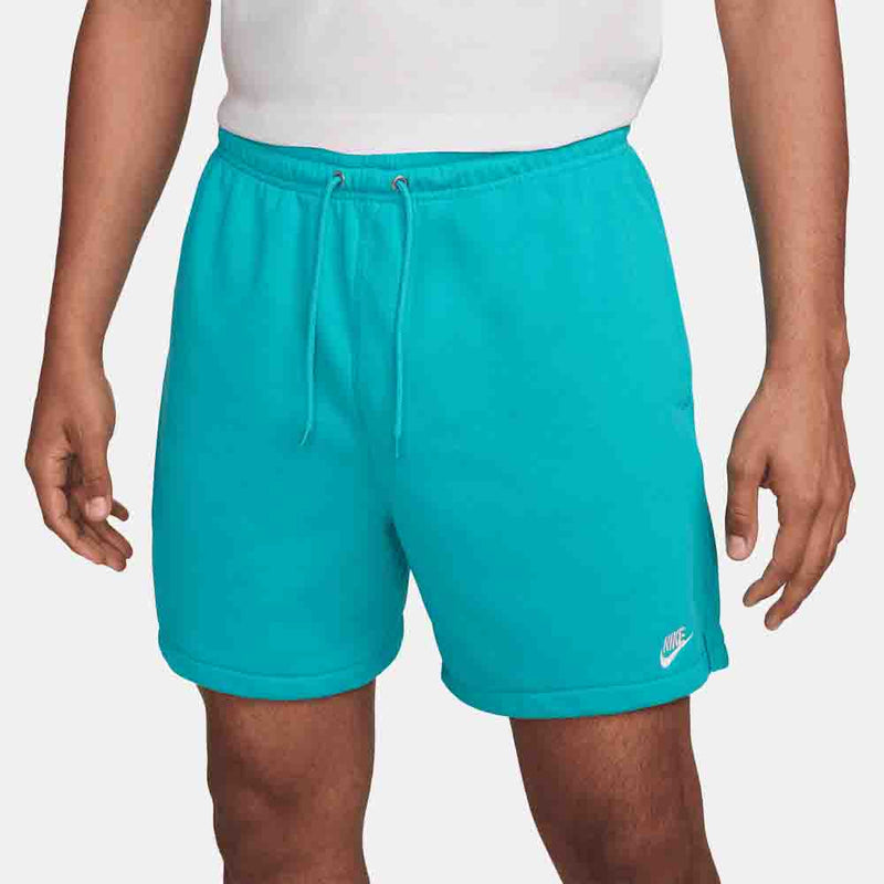 Front view of the Men's Nike Club Flow French Terry Shorts.