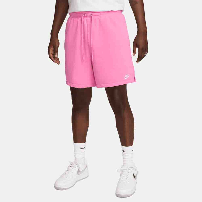 Front view of the Nike Club Men's French Terry Flow Shorts.