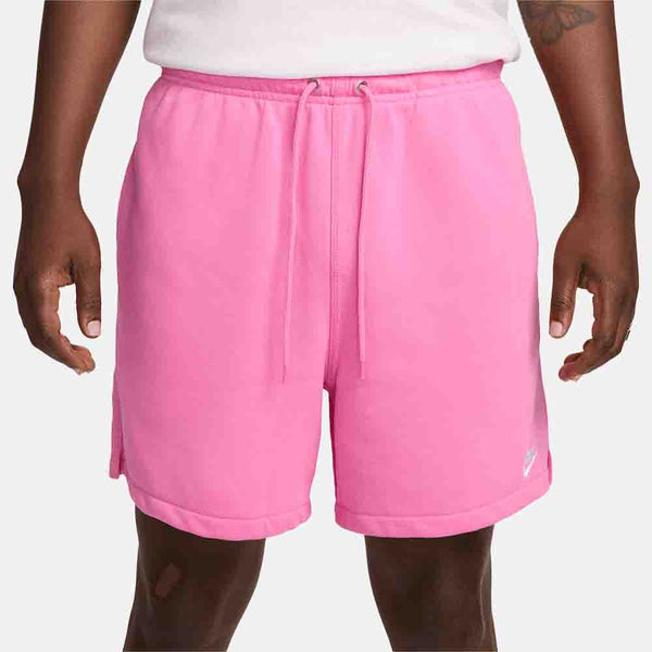 Front view of the Nike Club Men's French Terry Flow Shorts.