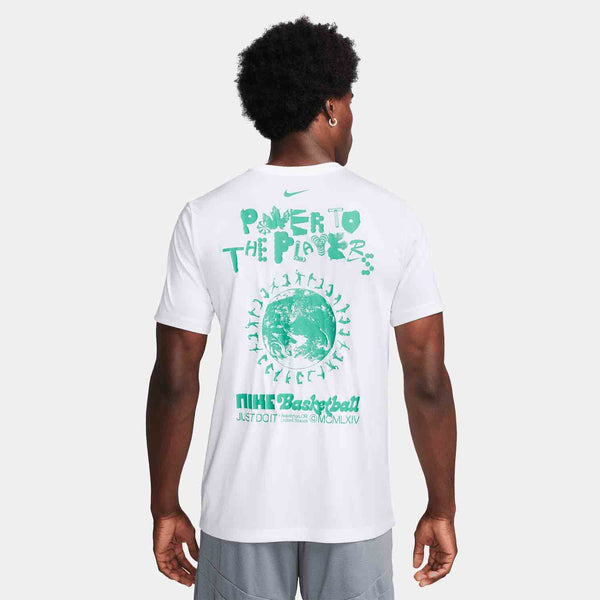 Rear view of the Nike Men's Dri-FIT Basketball T-Shirt.