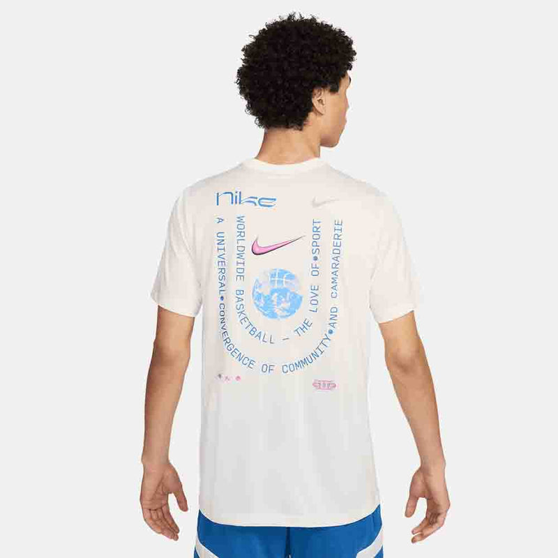 Rear view of the Men's Nike Dri-FIT Basketball T-Shirt.