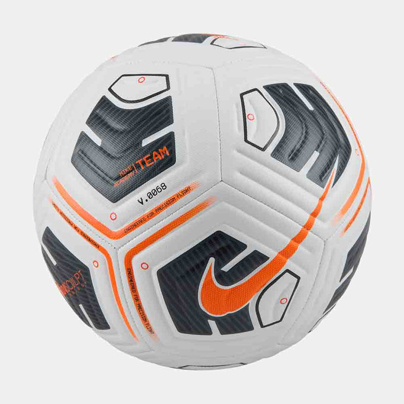 Front view of the Nike Academy Soccer Ball.